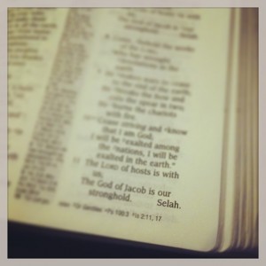 selah.