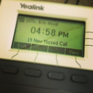 missed calls