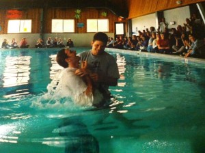 My baptism